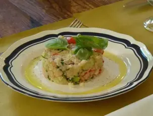 auténtico plato indígena