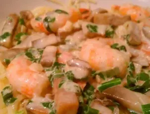 pasta de cabello de ángel