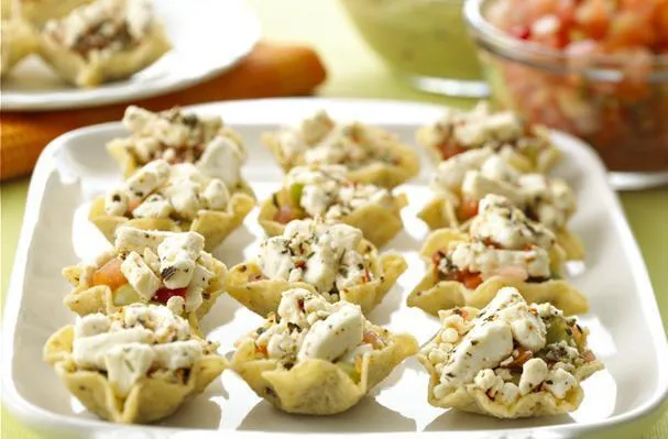 Alouette Crumbled Goat Cheese Provencal Mini Tacos