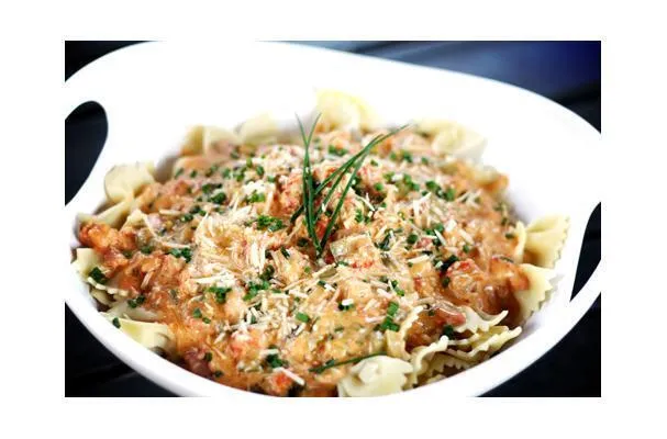 Pasta cremosa de cangrejo de río