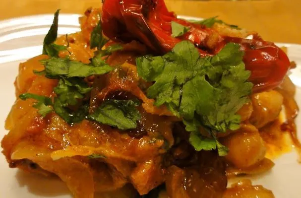 Chole cremoso majarashtriano