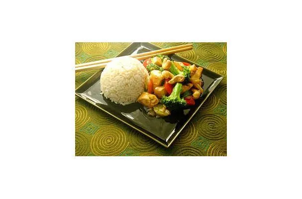 Cuadrados de pollo frito