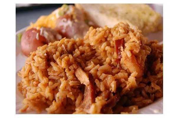 Jambalaya fácil de cangrejo de río