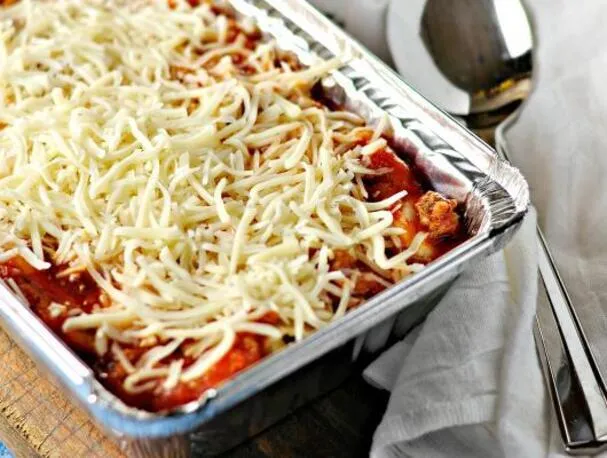 Lasaña Fácil para Regalo
