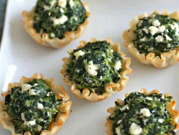 Mini Spanakopita Fácil