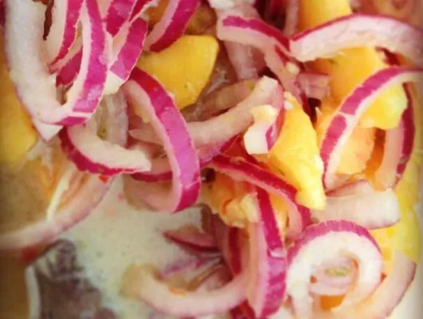 Salsa de melocotón fácil