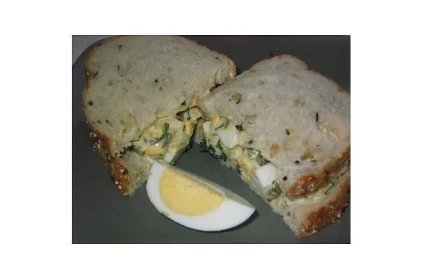 Ensalada de Huevo con Mostasa de Estragón