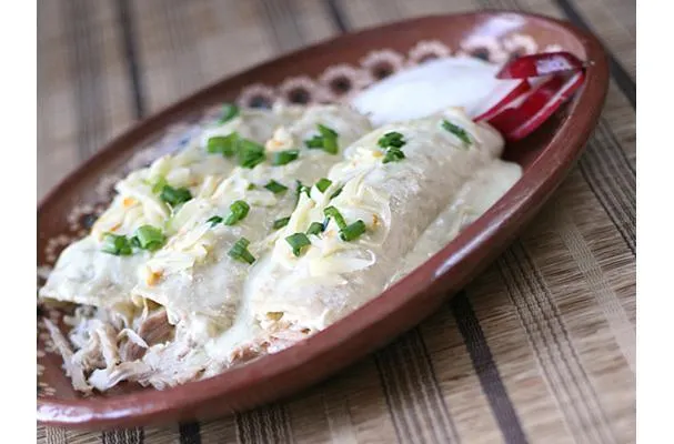 Enchiladas Verdes (Enchiladas verdes)