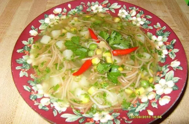 Incluso la sopa más simple puede ser satisfactoria