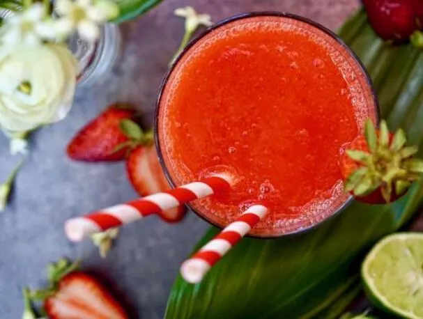 Daiquiri de fresa congelada