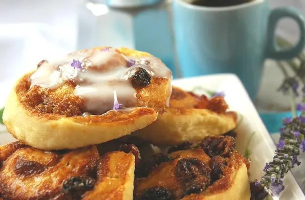 Bollos de frutas para el desayuno