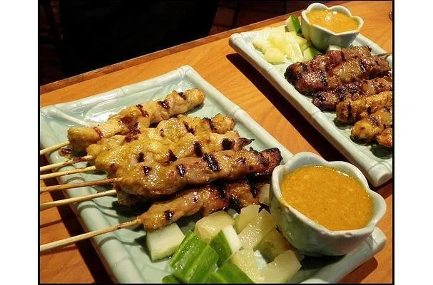 Ajo, Camarones y Salteado de Verduras