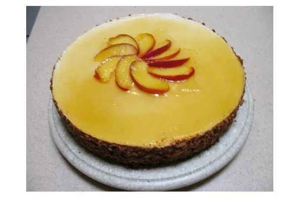 Tarta de Mousse de Nectarina