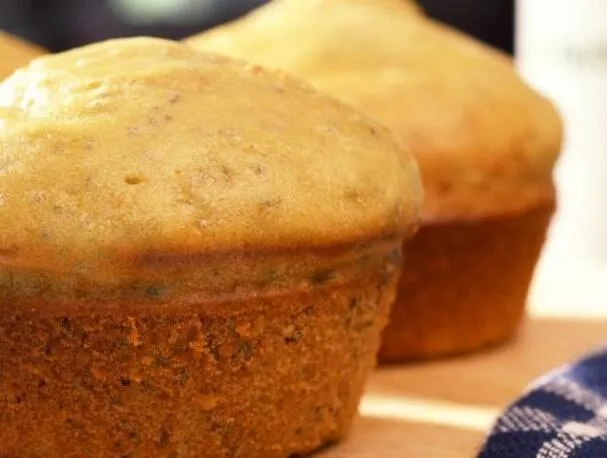 Magdalenas de limón y chía sin gluten