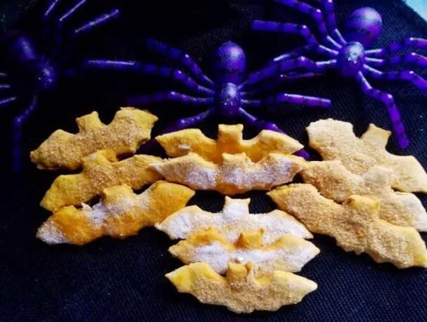 Galletas de calabaza recortadas para Halloween