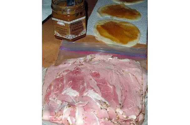 Rollitos de jamón