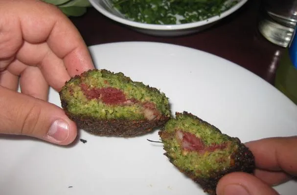 Falafel casero relleno - فلافل محشيه