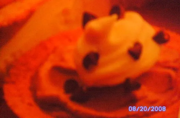 Tarta de crema de chocolate individual