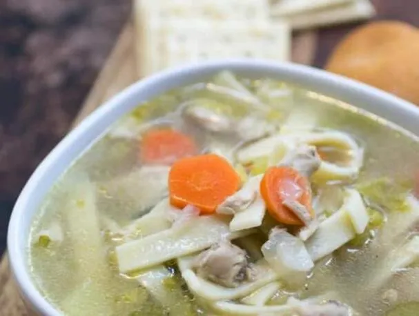 SOPA DE POLLO INSTANTÁNEA