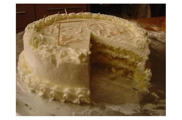 Pastel de celebración italiano