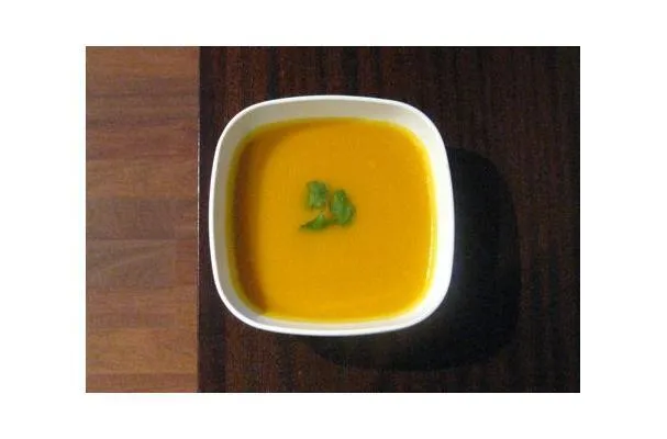 Sopa de calabaza kabocha