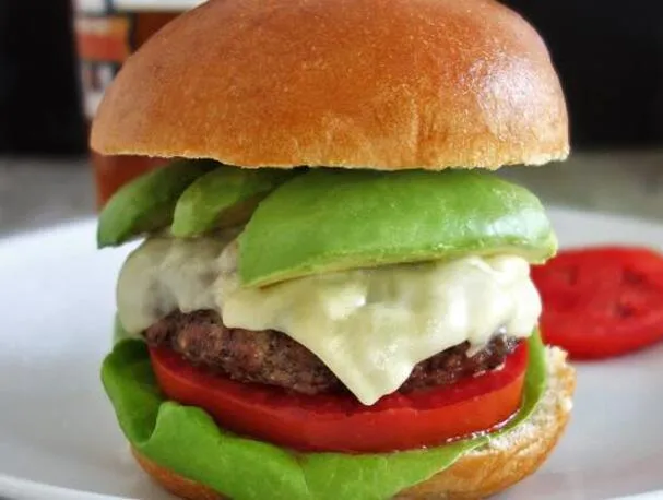 Hamburguesa de aguacate