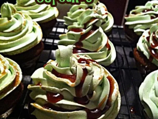 Magdalenas de chocolate y menta