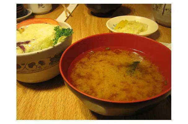 Aderezo de ensalada de miso