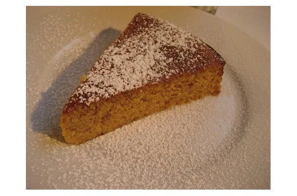 Pastel de naranja y almendras