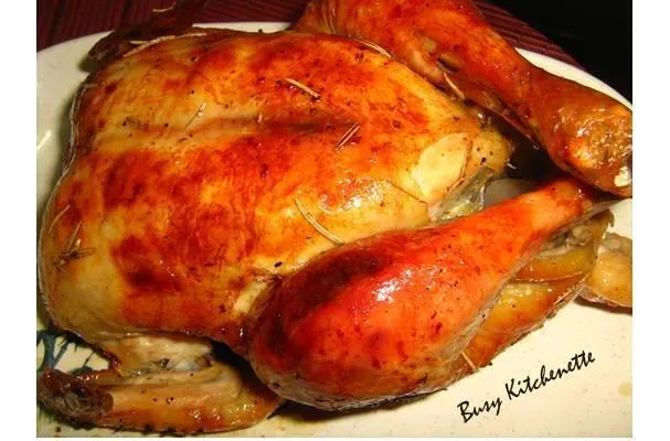 Pollo al Horno con Hierbas