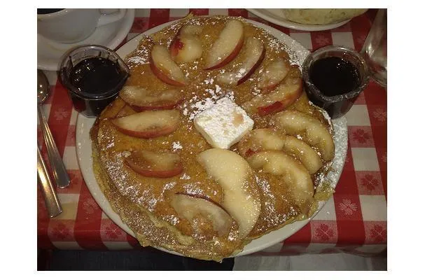 Panqueques de durazno