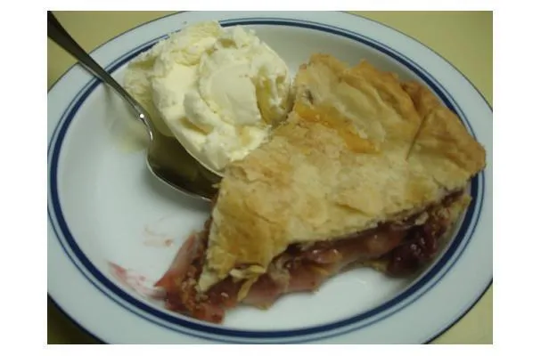 Tarta de pera y manzana