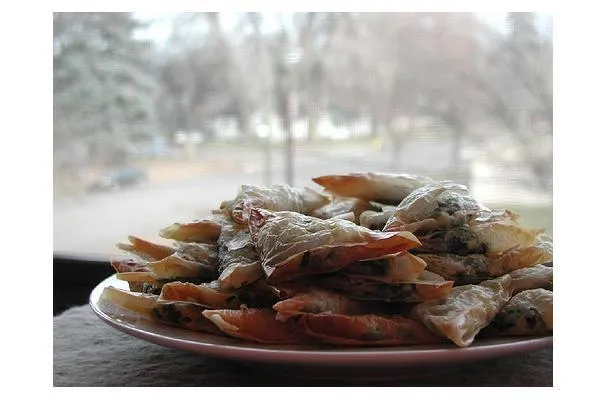 Queso Feta Envuelto en Filo