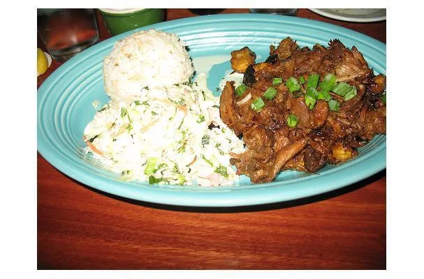 Ensalada de col con piña