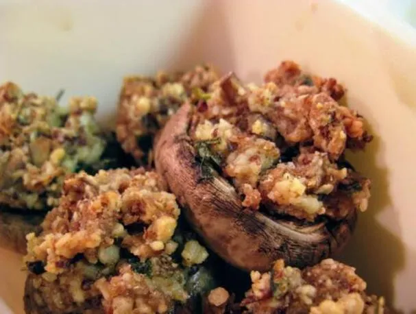 Relleno de champiñones porcini