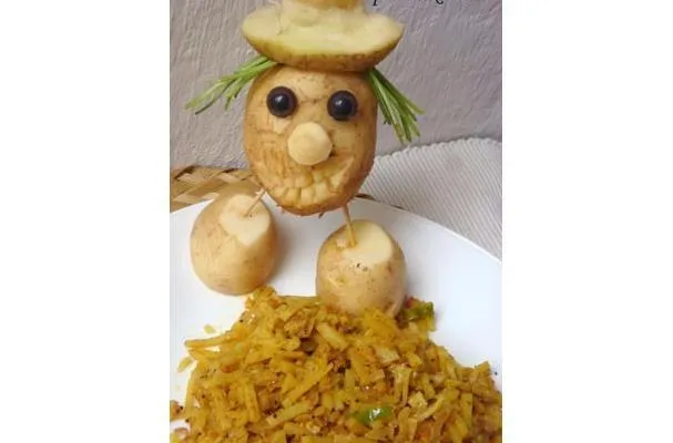 Receta de curry de patatas