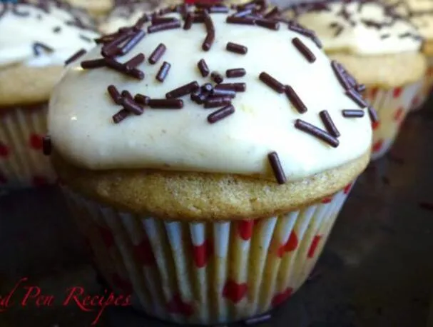 Cupcakes de especias de calabaza que funcionan a gran altitud