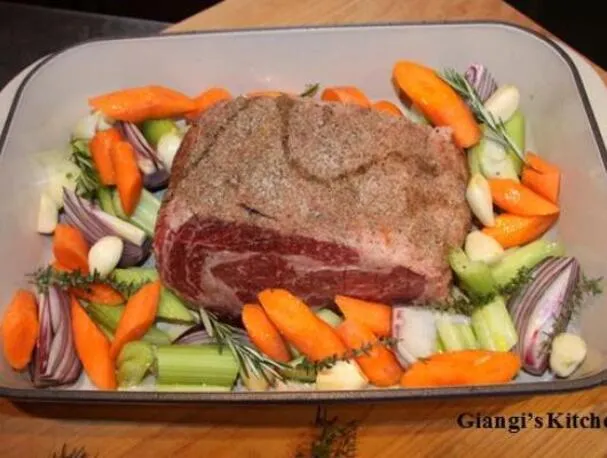 Costilla asada de primera