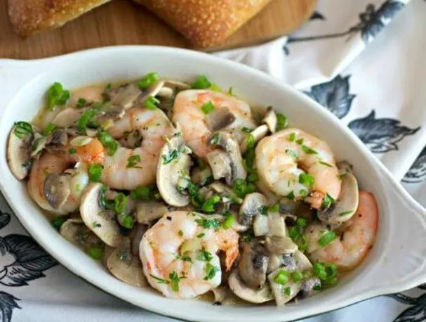 Camarones a la Diane