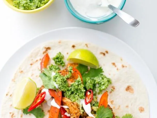 Pollo Picante con Salsa Verde