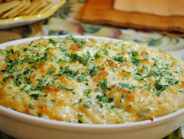 Dip de cangrejo picante al estilo del suroeste