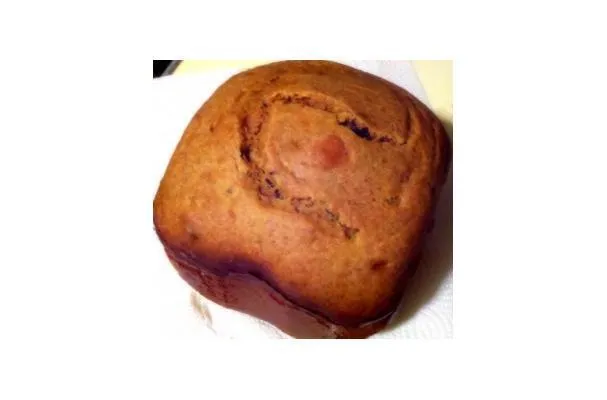 Pan de boniato y pasas