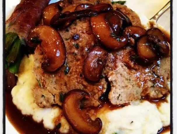 Albóndigas de pavo con salsa marsala