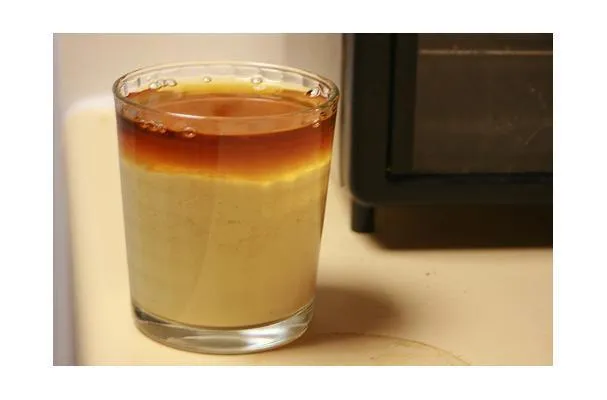 Ponche de huevo vegano