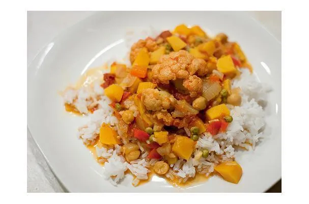 Jalfrezi de verduras