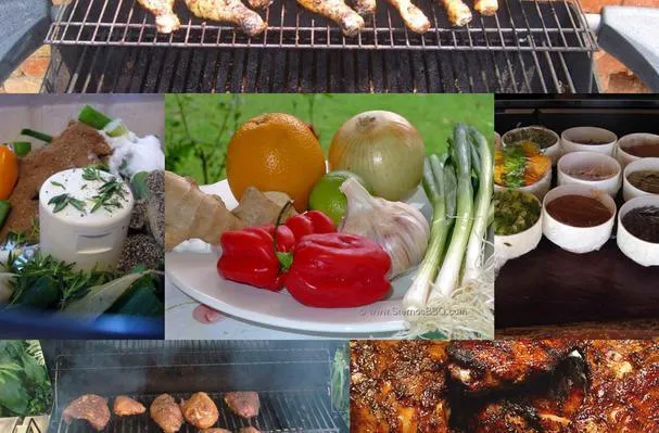 Receta familiar de Zaire para pollo jamaiquino picante