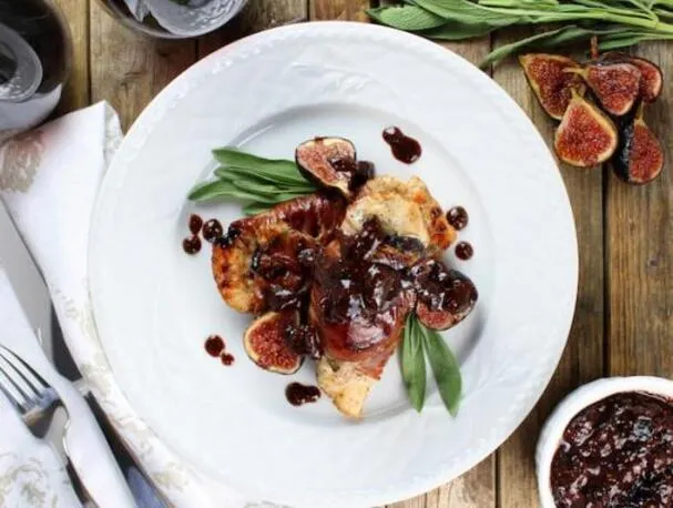 Pollo Fig Saltimbocca