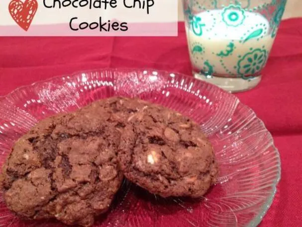Galletas de avena con chispas de chocolate